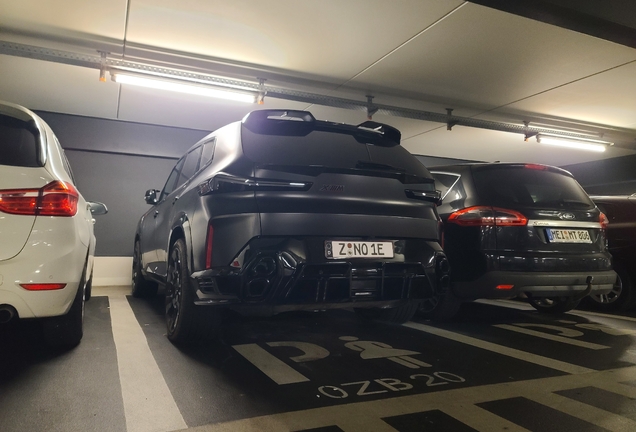 BMW XM G09 Label Red Larte Design