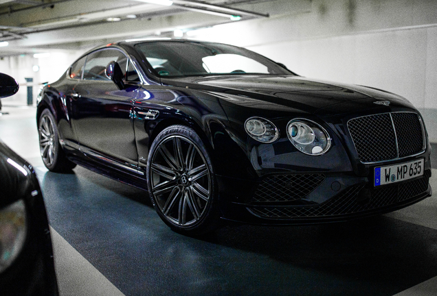 Bentley Continental GT Speed 2016
