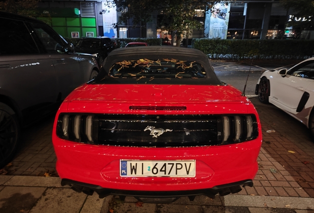 Ford Mustang GT Convertible 2018