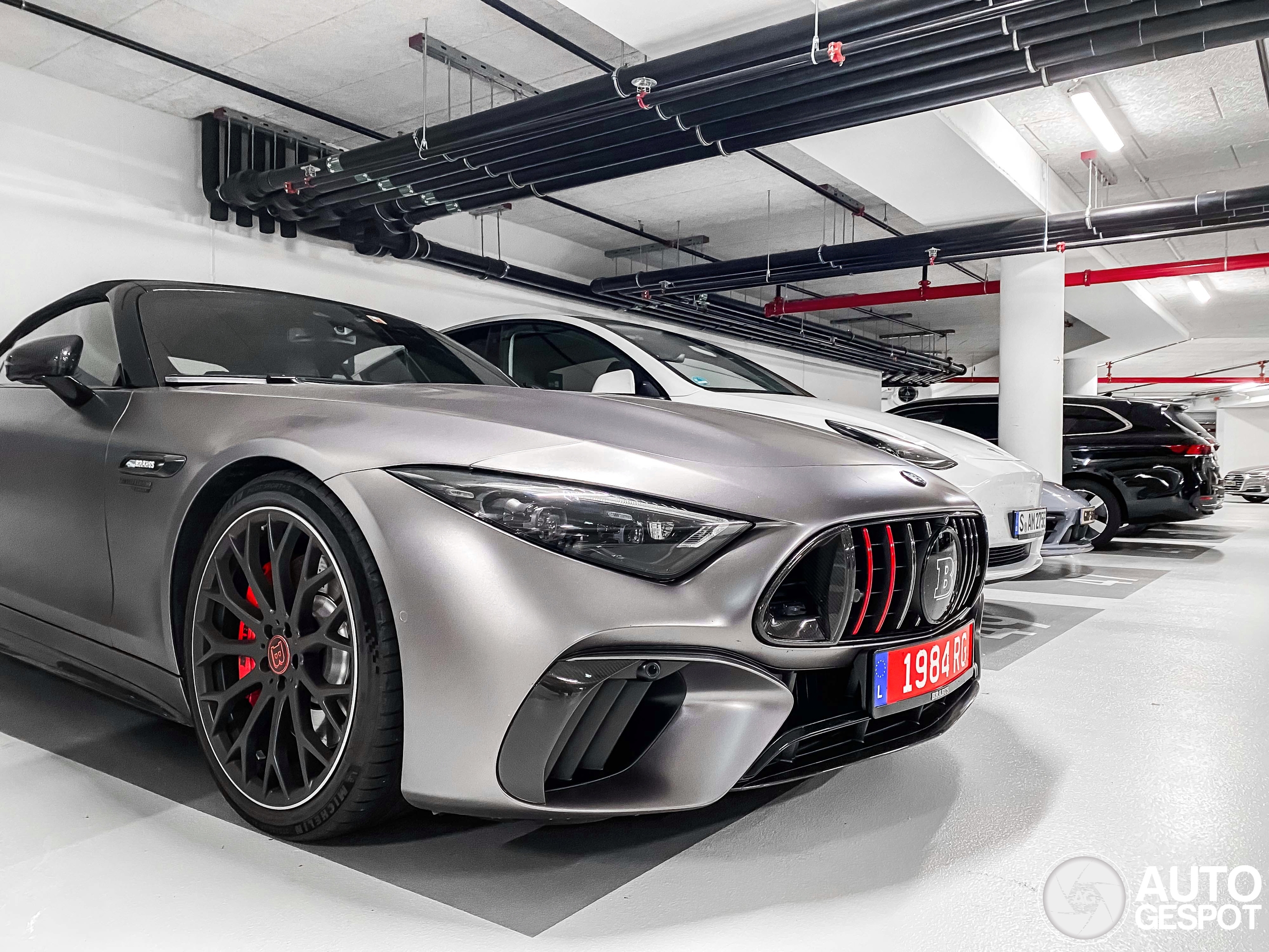 Brabus geeft de Mercedes-AMG SL63 een beetje extra kracht