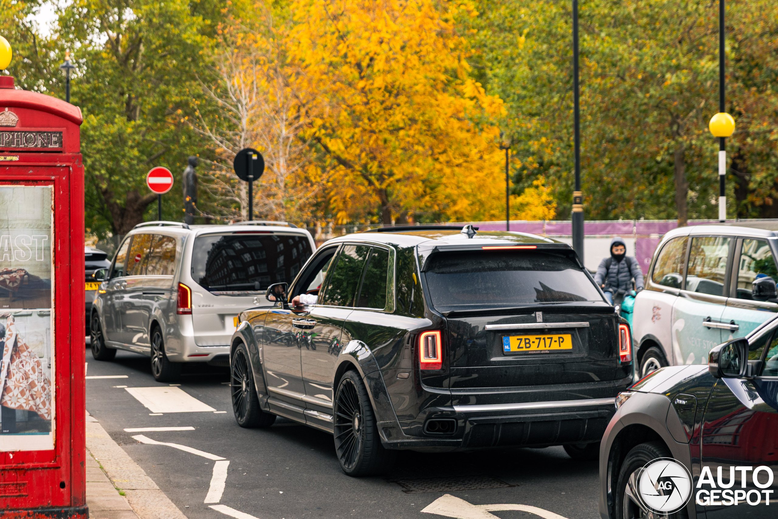 Nederlandse Rolls-Royce gespot in London