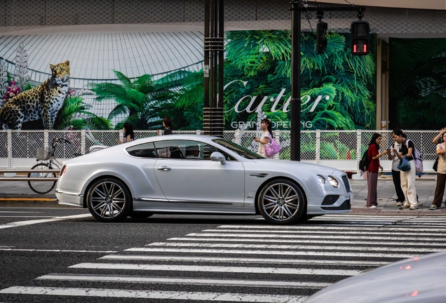 Bentley Continental GT Speed 2016