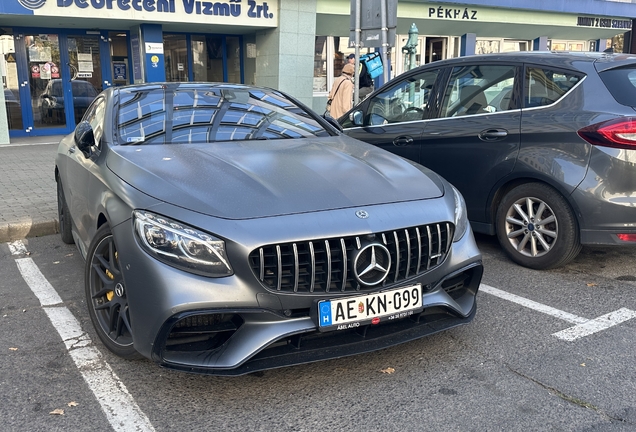 Mercedes-AMG S 63 Coupé C217 2018 Yellow Night Edition