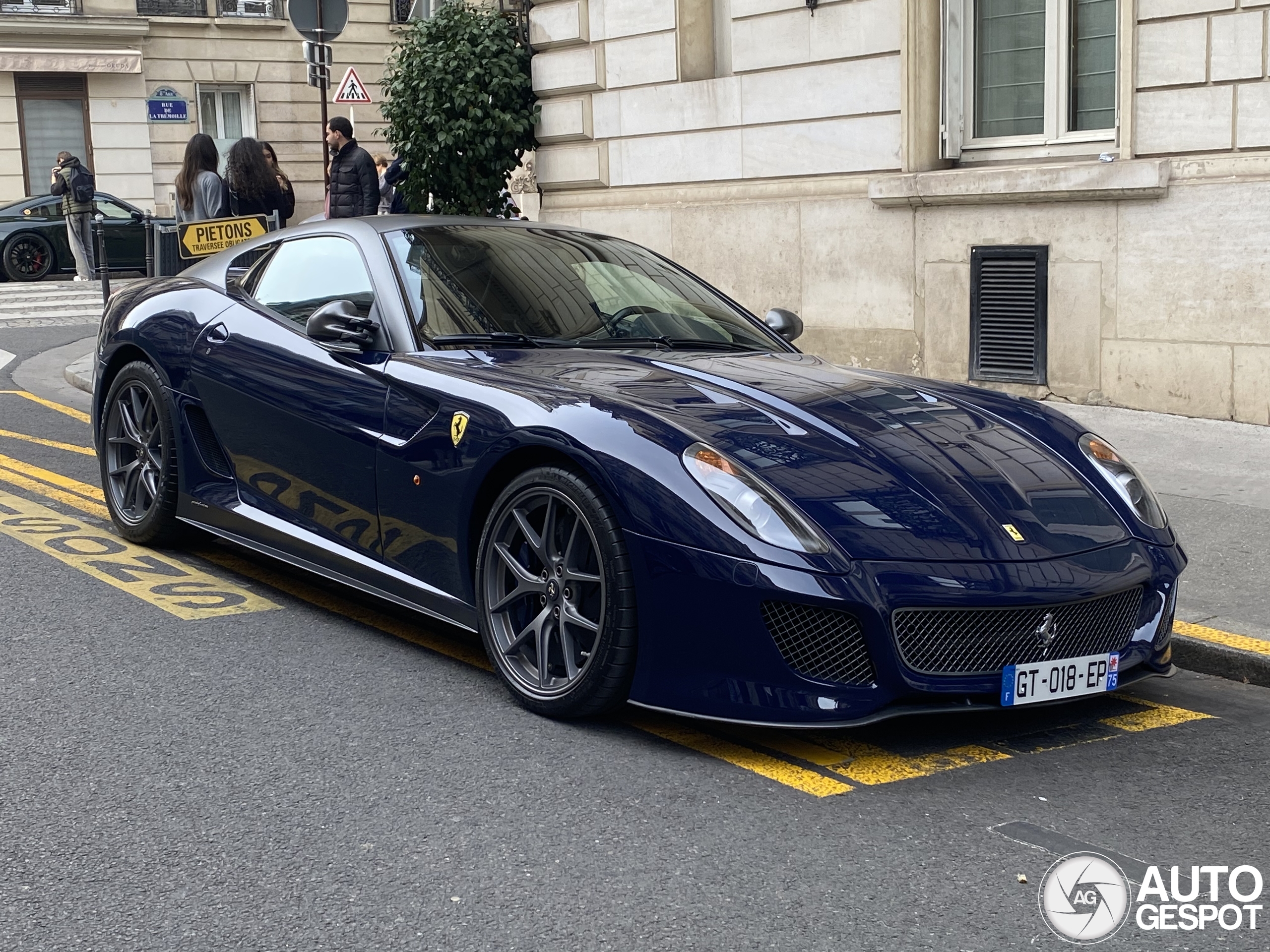 Zo zien we de Ferrari 599 GTO niet vaak