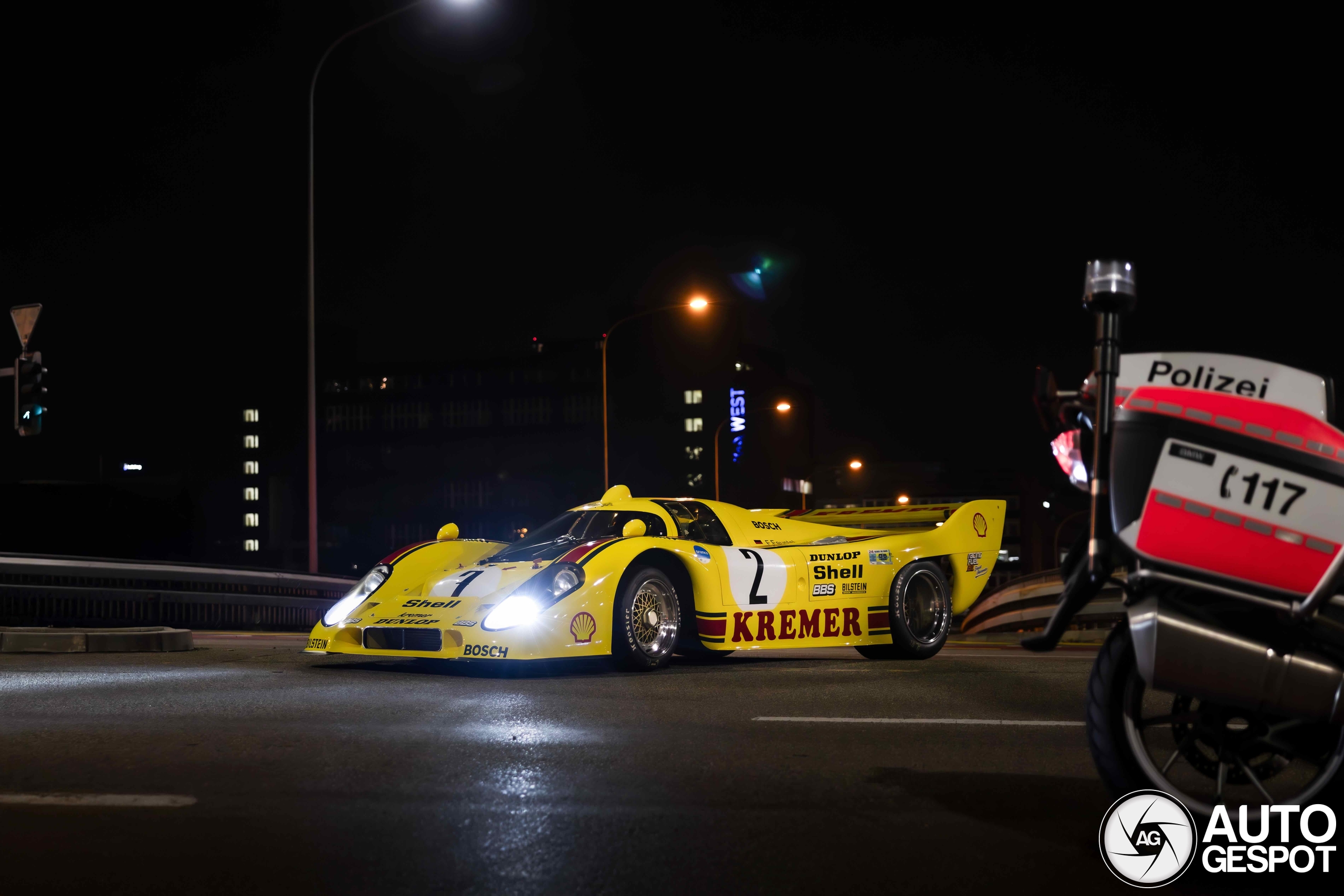 A Porsche 917K in the city: Zurich’s most surreal Monday night
