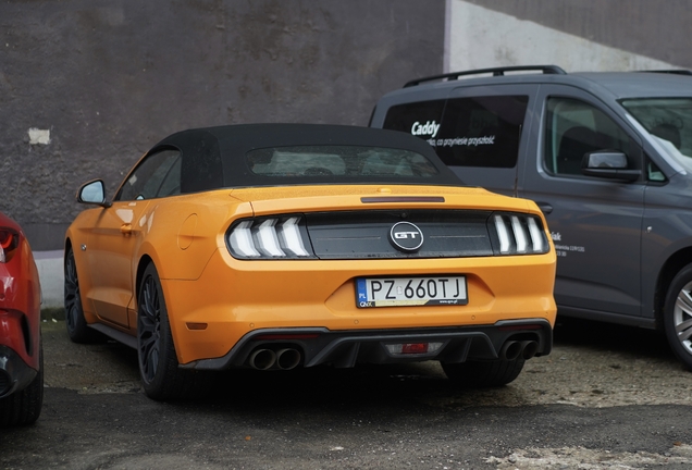 Ford Mustang GT Convertible 2018