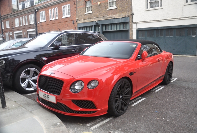 Bentley Continental GTC Speed 2016