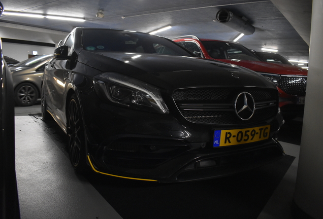 Mercedes-AMG A 45 W176 Yellow Night Edition