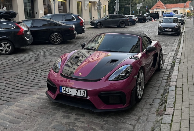 Porsche 718 Spyder RS Weissach Package