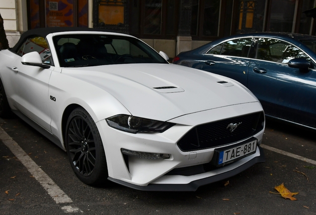 Ford Mustang GT Convertible 2018