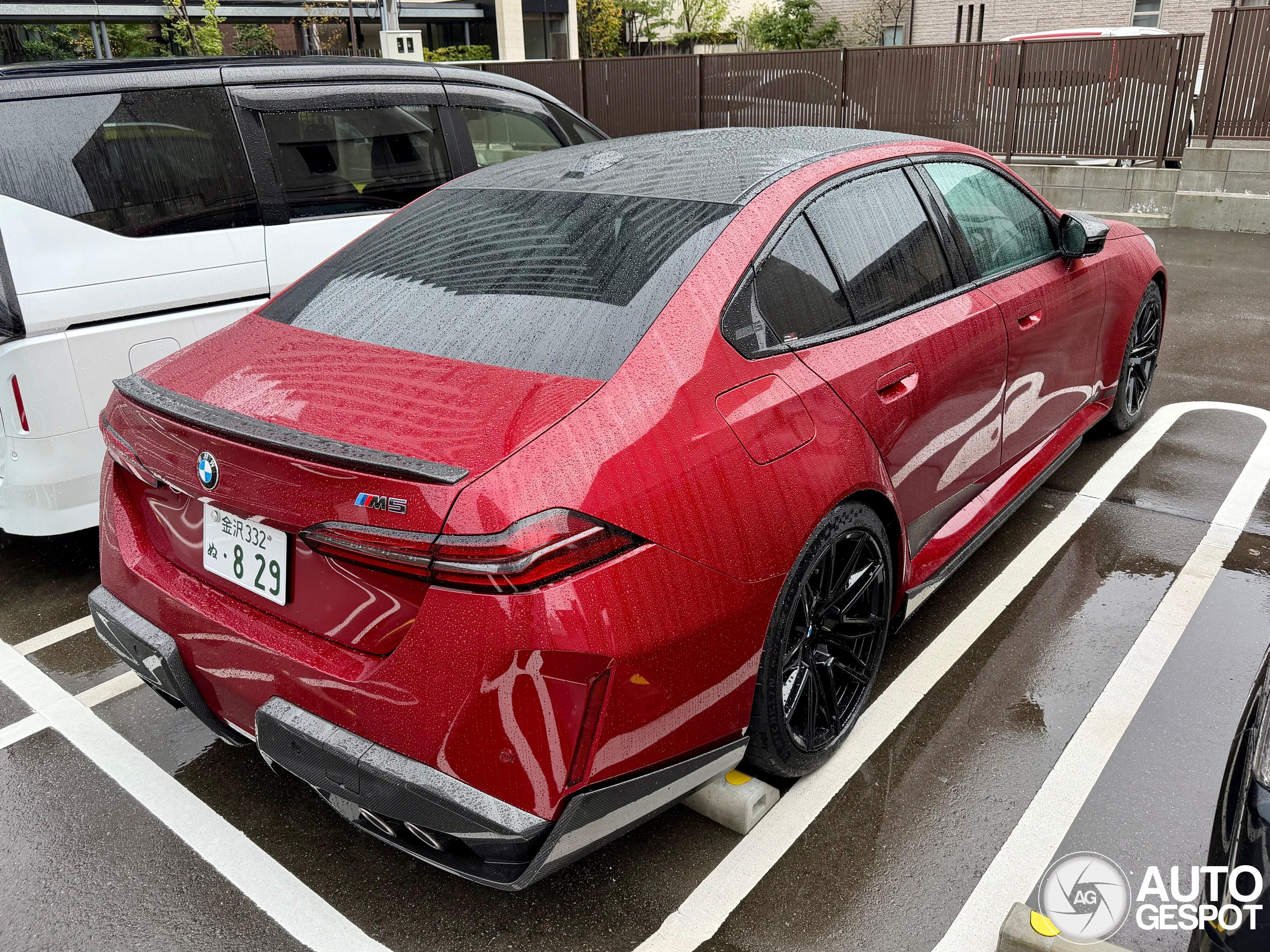 BMW M5 zet nu ook voet aan grond in Japan