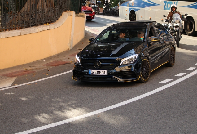 Mercedes-AMG CLA 45 Shooting Brake X117 Yellow Night Edition