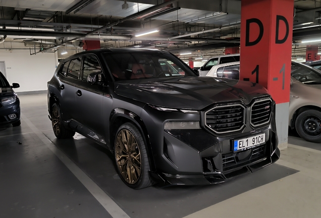 BMW XM G09 Label Red Larte Design