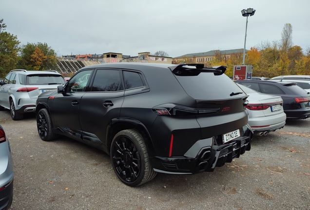 BMW XM G09 Label Red Larte Design