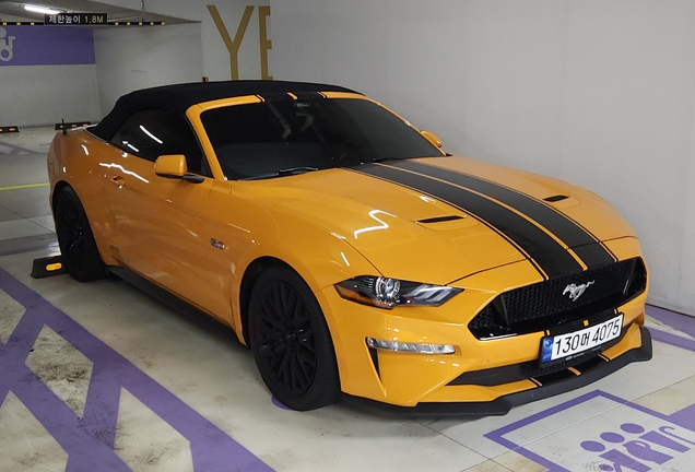 Ford Mustang GT Convertible 2018