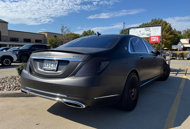 Mercedes-Maybach S 650 X222 2018 Night Edition