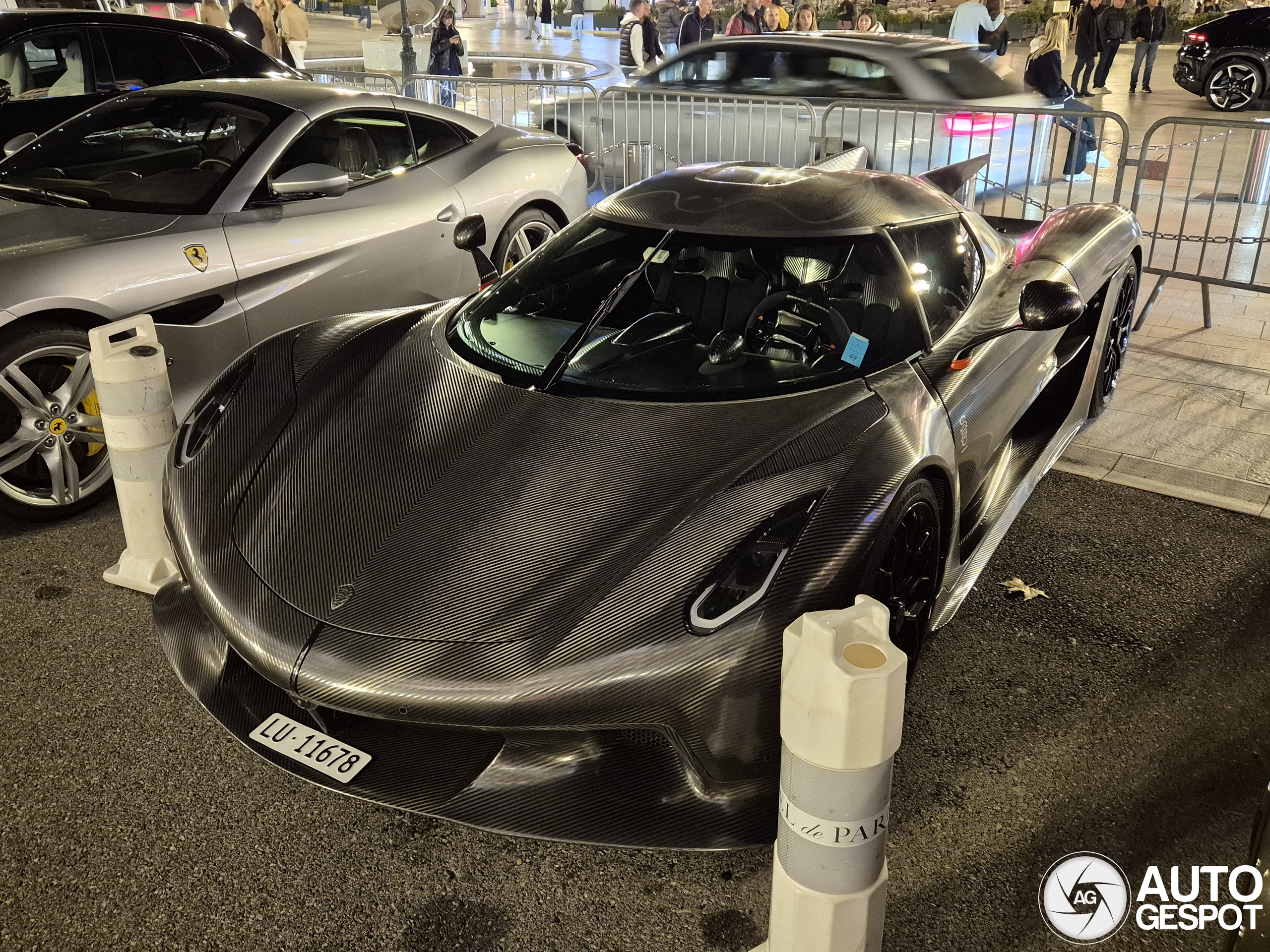 Koenigsegg Jesko Absolut Ghost Le Mans