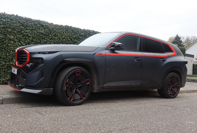 BMW XM G09 Label Red Larte Design