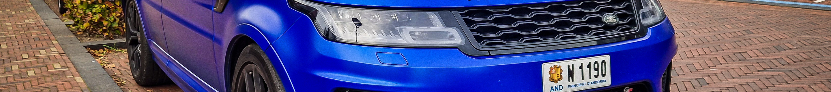 Land Rover Range Rover Sport SVR 2018