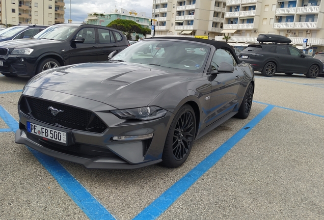 Ford Mustang GT Convertible 2018