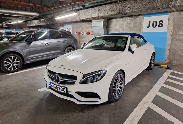 Mercedes-AMG C 63 S Convertible A205 Ocean Blue Edition