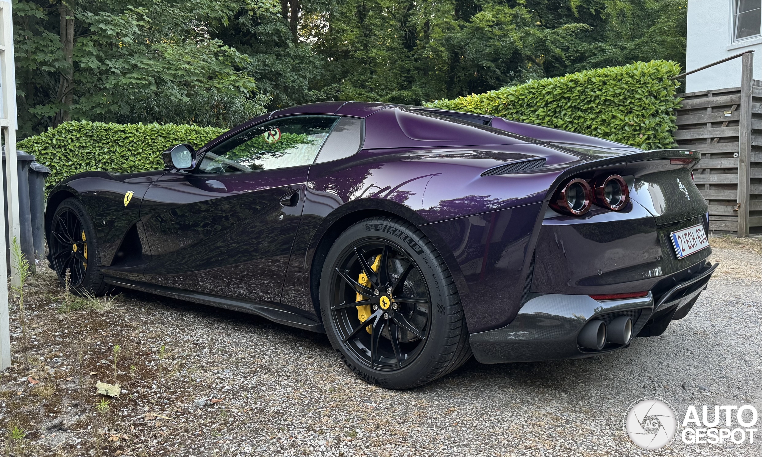 Een Ferrari hoeft niet altijd rood te zijn!