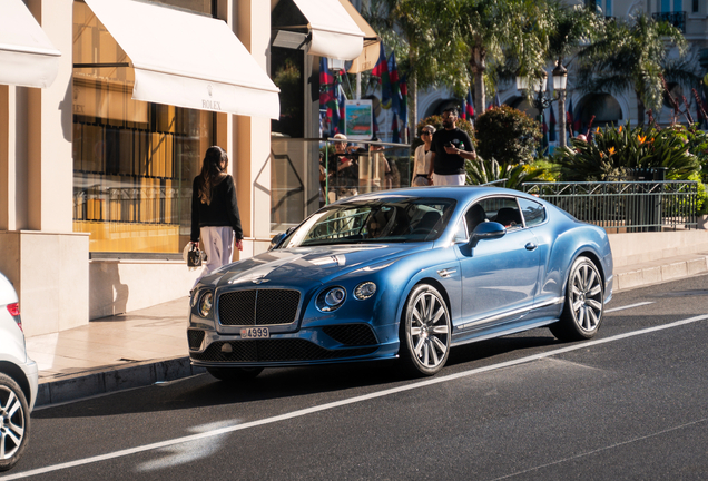 Bentley Continental GT Speed 2016
