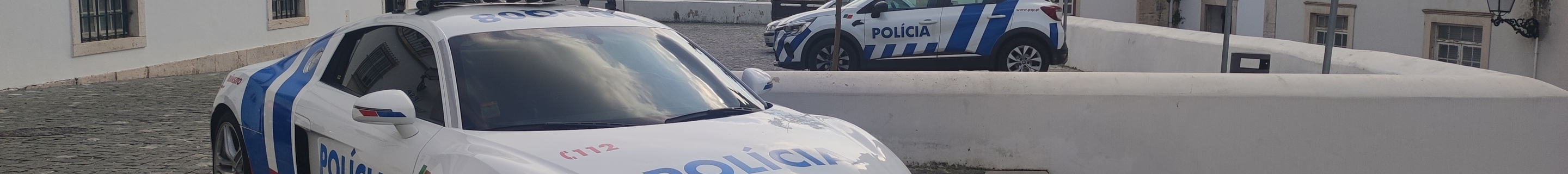 Audi R8 Polícia