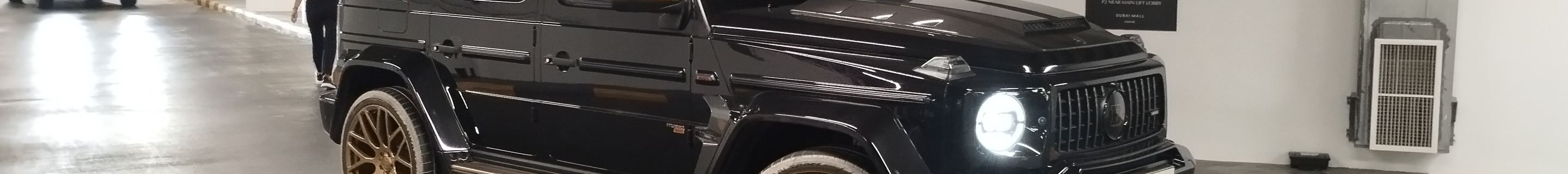 Mercedes-AMG Brabus G B40S-800 Black&Gold Edition W463 2018