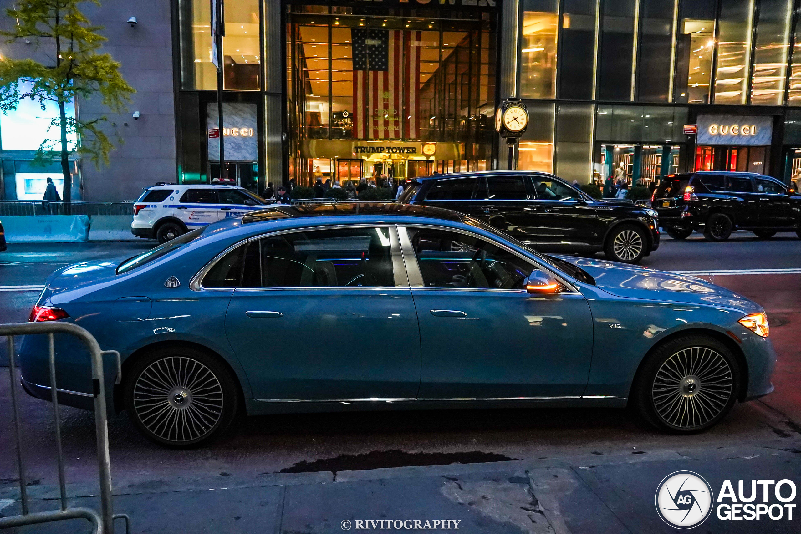 Spektakulärer Maybachauftritt in Manhattan