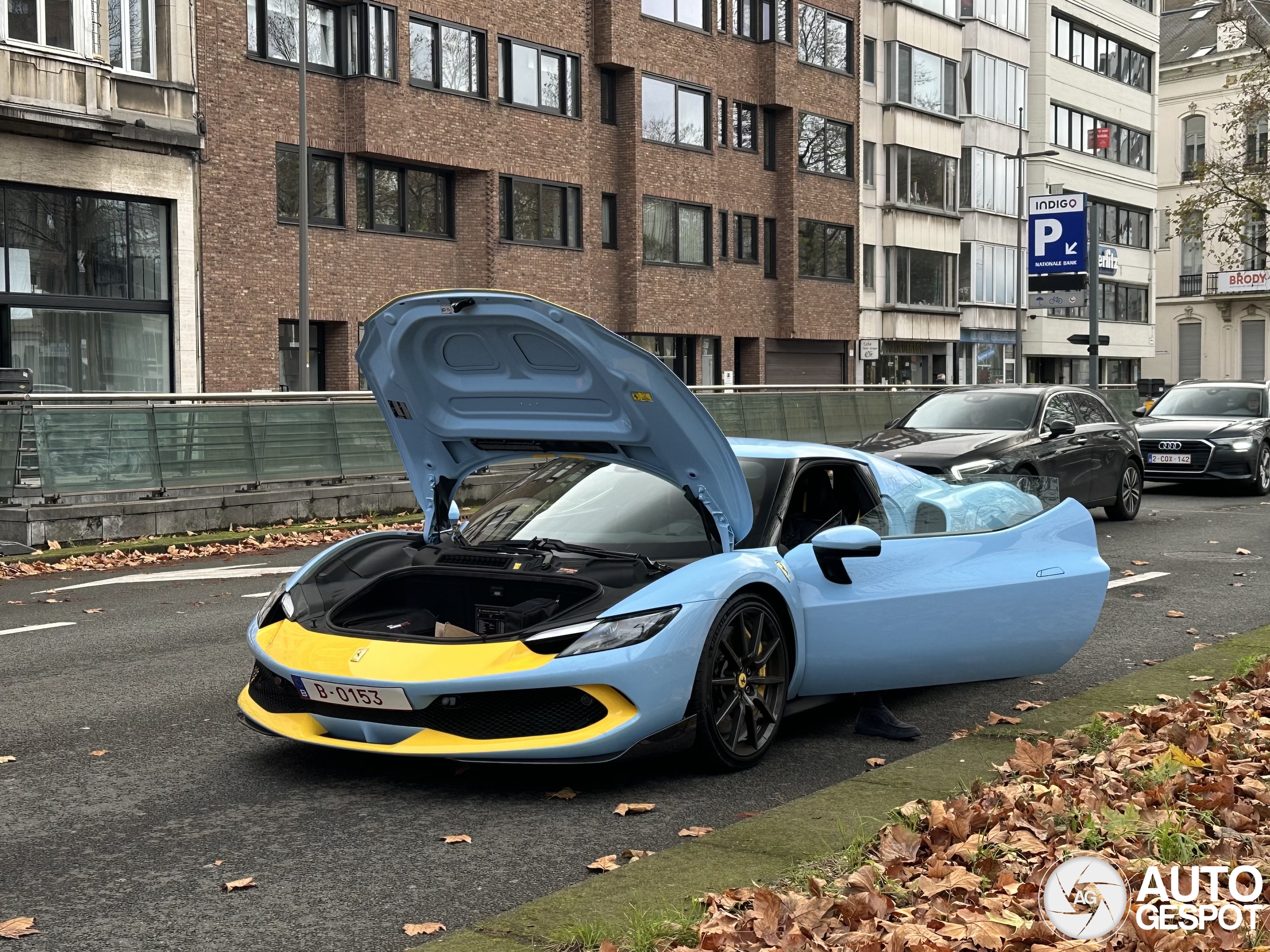 Ferrari 296 GTB had er geen zin meer in