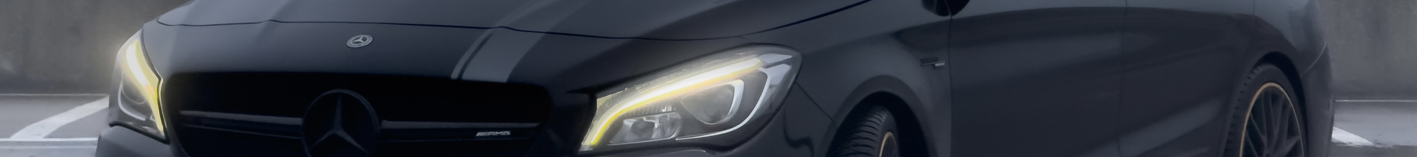 Mercedes-AMG CLA 45 C117 Yellow Night Edition