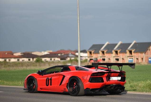 Lamborghini Aventador LP700-4 Roadster Liberty Walk LB Performance Wide Body