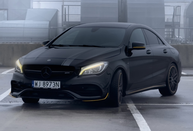 Mercedes-AMG CLA 45 C117 Yellow Night Edition