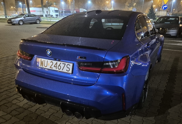 BMW M3 G80 Sedan Competition