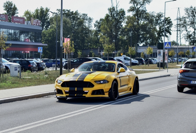 Ford Mustang GT 2018 Liberty Walk Widebody