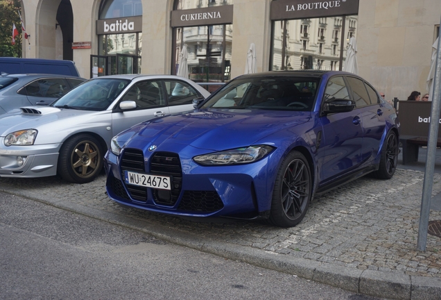 BMW M3 G80 Sedan Competition