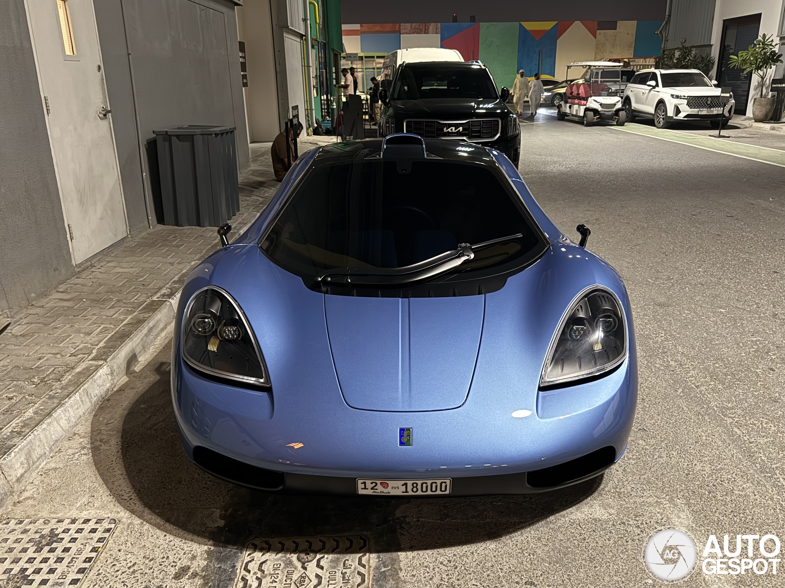 Gordon Murray T.50 gespot in Dubai