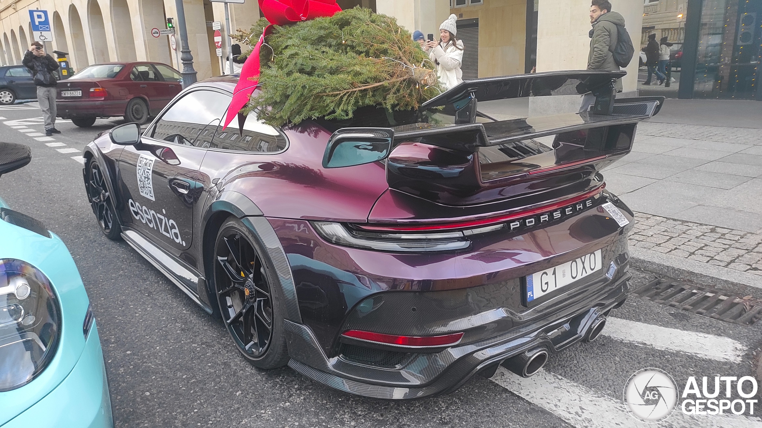 Kerstmis op topsnelheid: Techart GT Street R in Warschau