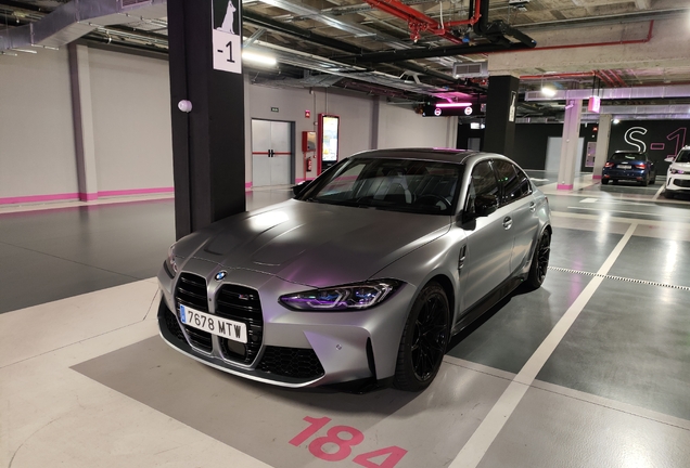 BMW M3 G80 Sedan Competition
