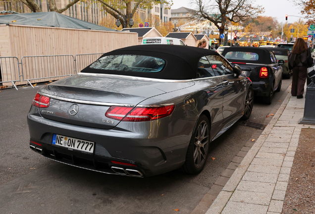 Mercedes-AMG S 63 Convertible A217 2018