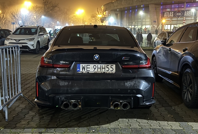 BMW M3 G80 Sedan Competition