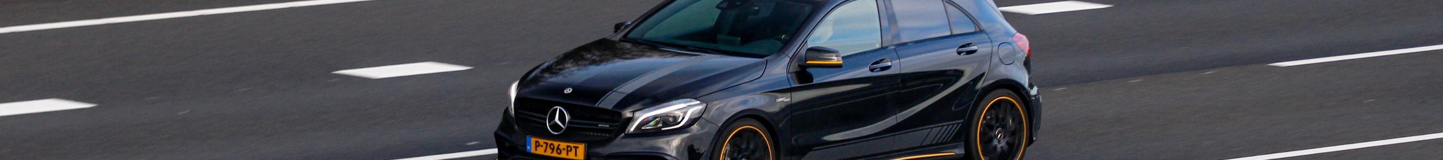 Mercedes-AMG A 45 W176 Yellow Night Edition