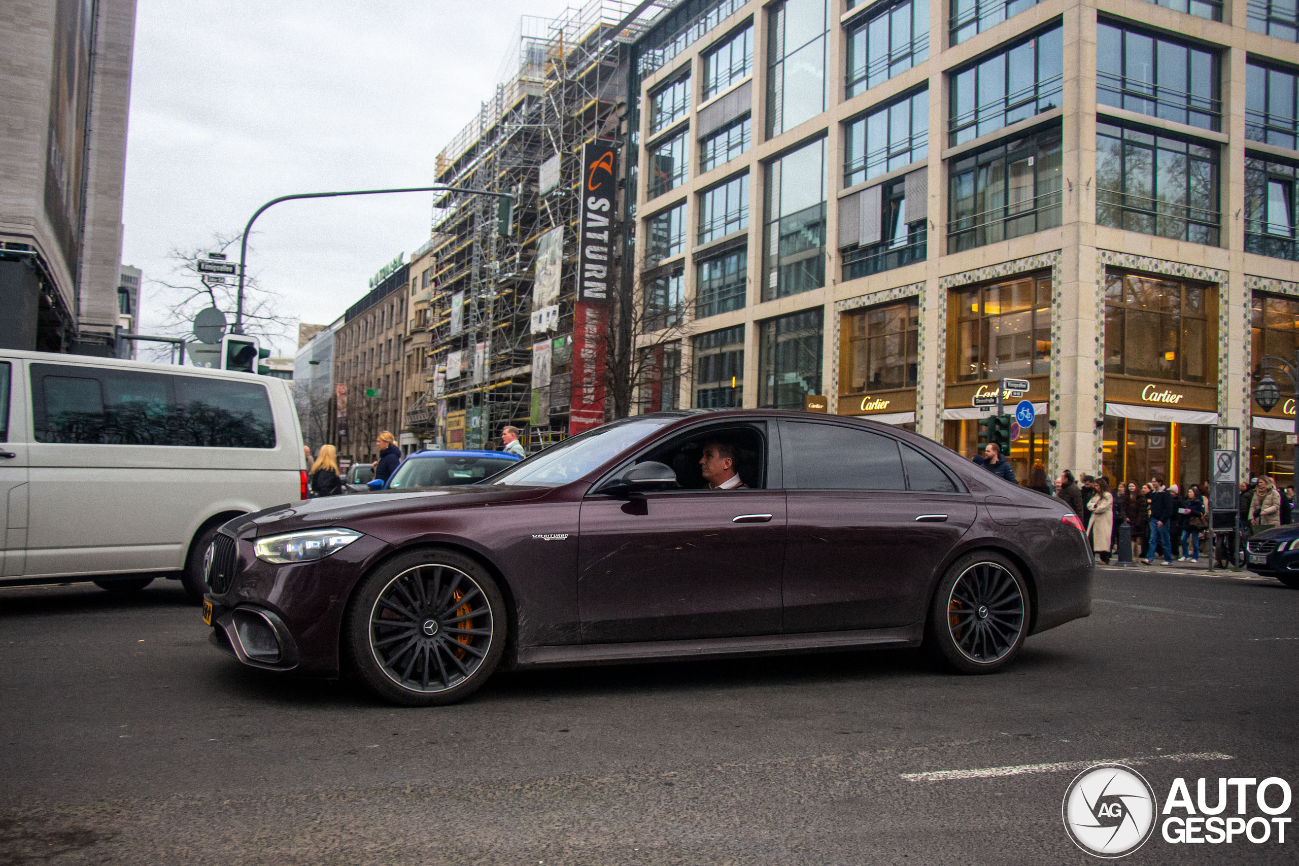 Heerlijke S63 AMG gespot in Düsseldorf