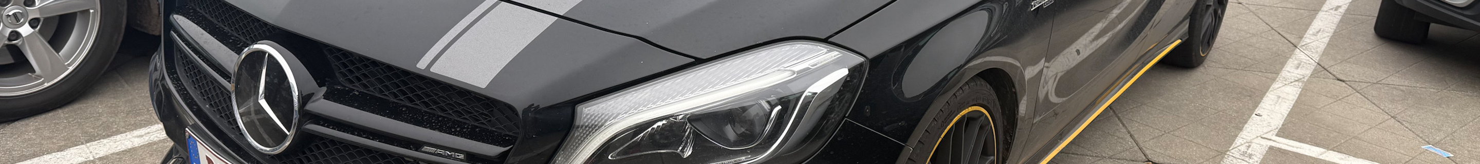 Mercedes-AMG A 45 W176 Yellow Night Edition