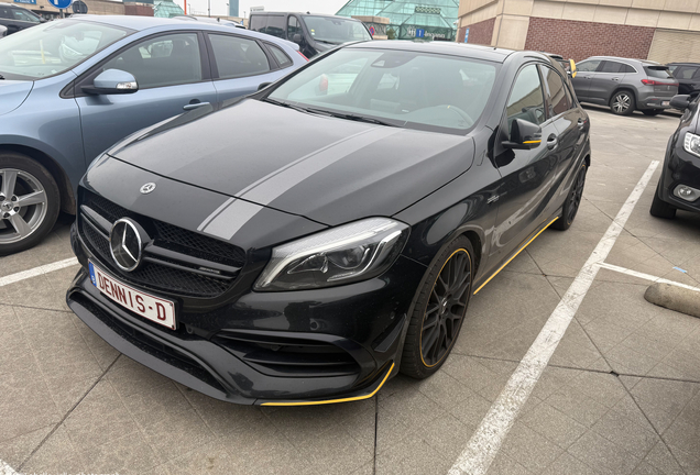Mercedes-AMG A 45 W176 Yellow Night Edition