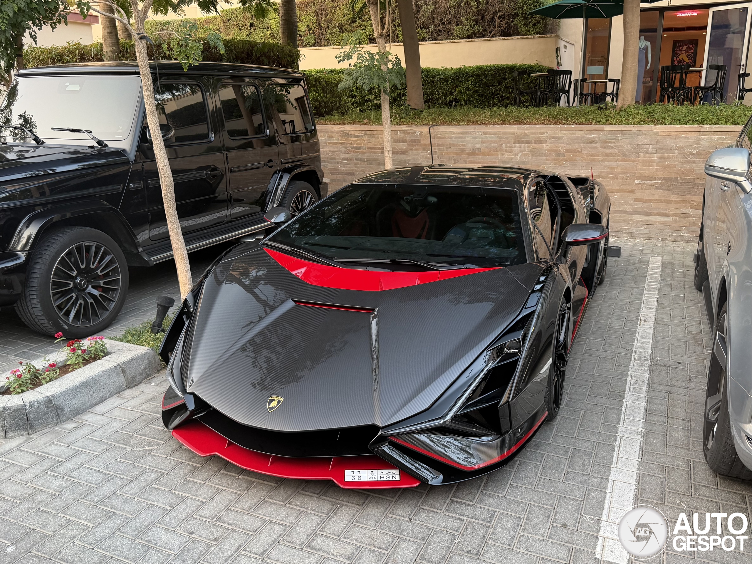 Vezels tellen op de Lamborghini Sián FKP 37