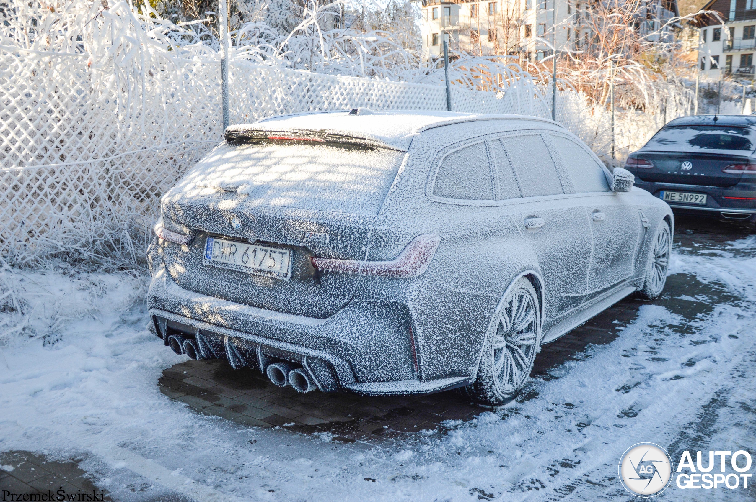 Emmertje heet water over deze BMW M3 Touring en je kan..