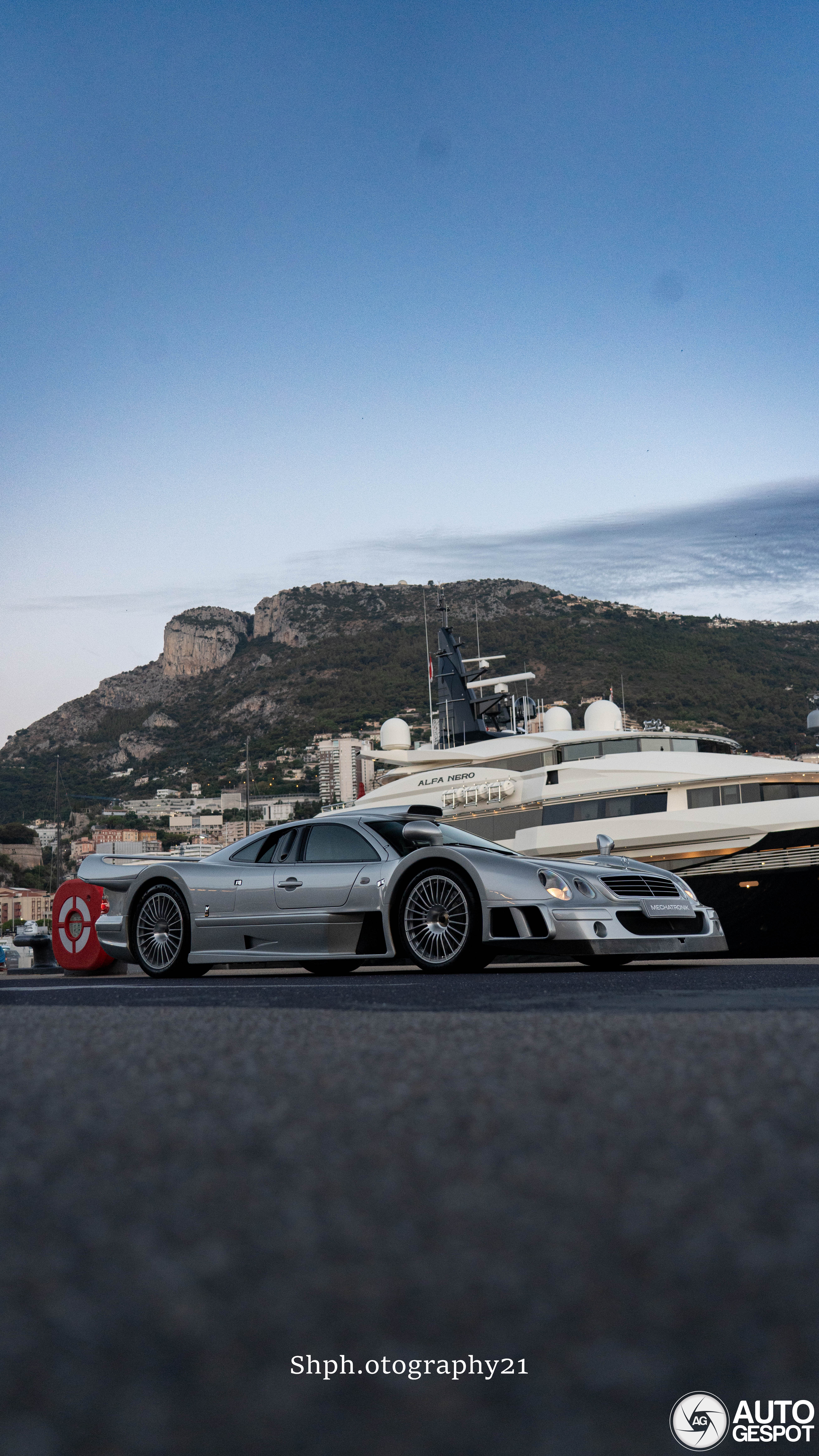 Dit is Fernando Alonso's Mercedes-Benz CLK GTR AMG!