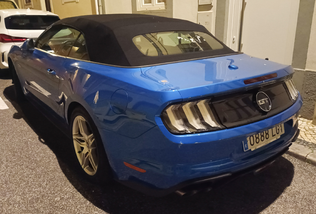 Ford Mustang GT Convertible 2018